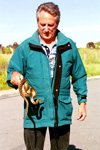 Ron with a Gopher Snake